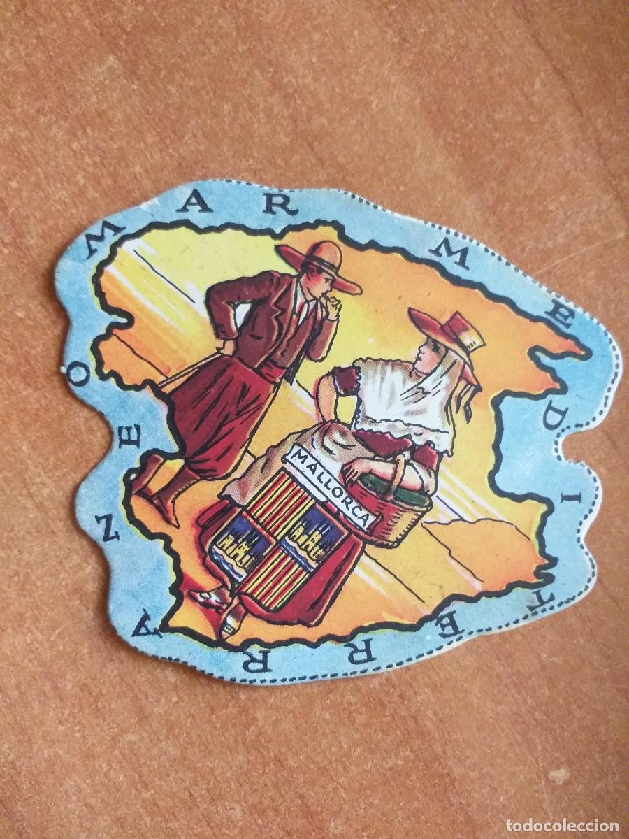 Colecionismo Cromos antigos: CROMO ANTIGUO TIPO PUZZLE -PALMA N&ordm;48