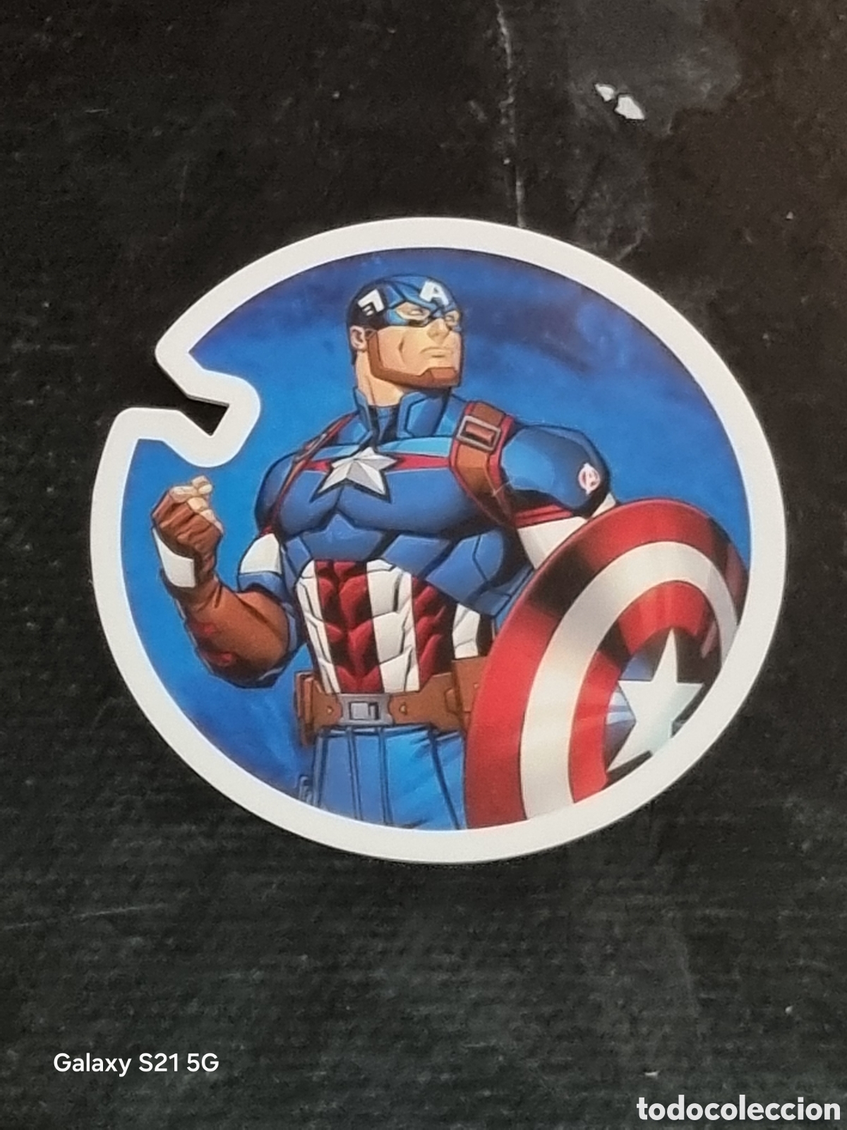 Coleccionismo cromos antiguos: 1 - CAPIT&Aacute;N AM&Eacute;RICA TAZO FLIZZ MARVEL - Foto 1