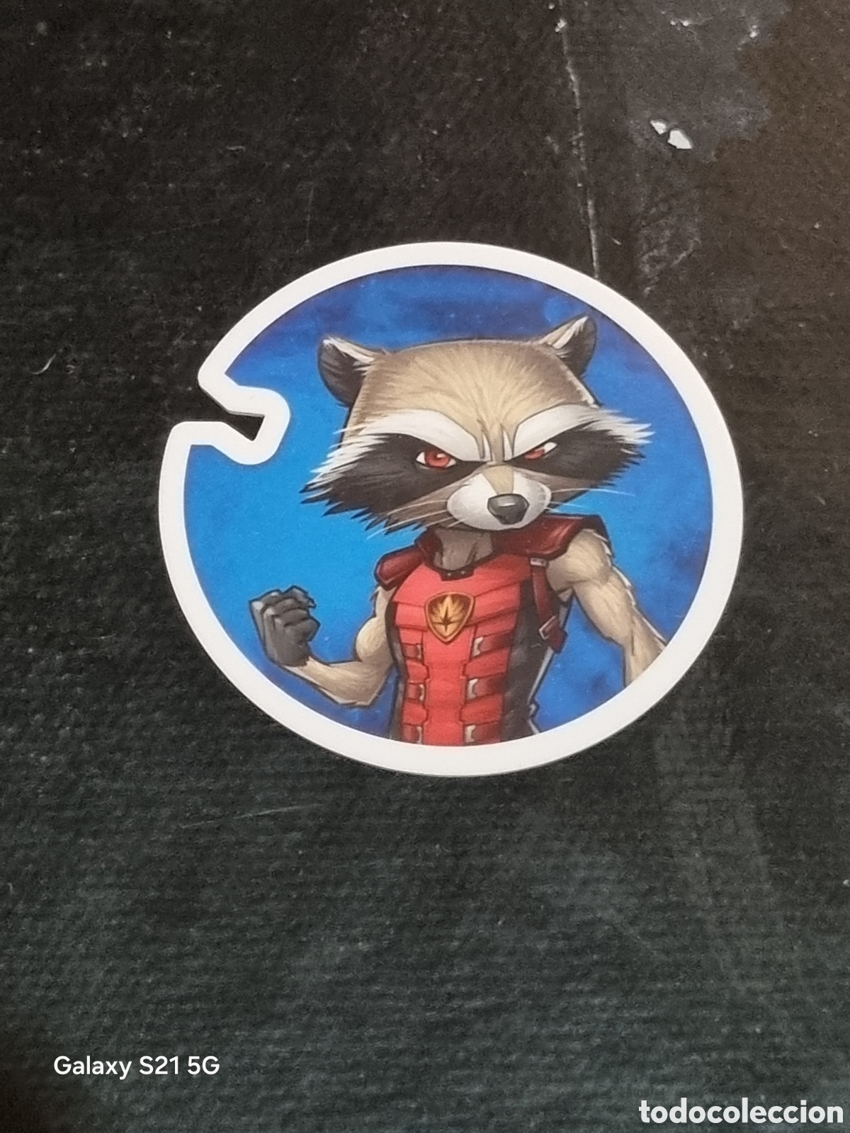 Coleccionismo cromos antiguos: 21 - ROCKET EL MAPACHE TAZO FLIZZ MARVEL - Foto 1