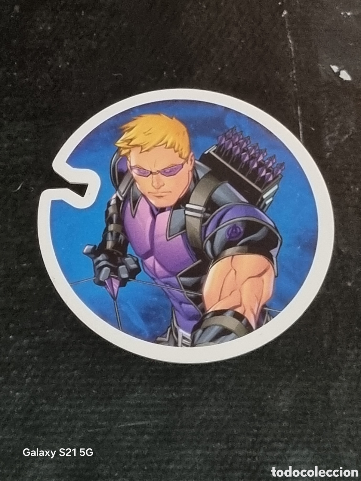 Coleccionismo cromos antiguos: 6 - OJO DE HALC&Oacute;N TAZO FLIZZ MARVEL - Foto 1