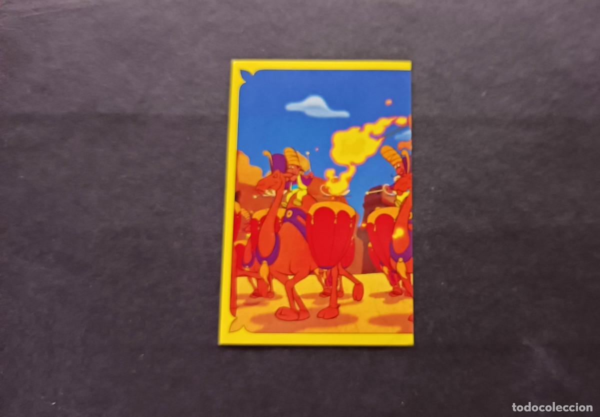 Coleccionismo Cromos antiguos: Cromo Nuevo Colecci&oacute;n Aladdin Disney (Panini). Cromo N&ordm; 128. No pegado Nunca.
