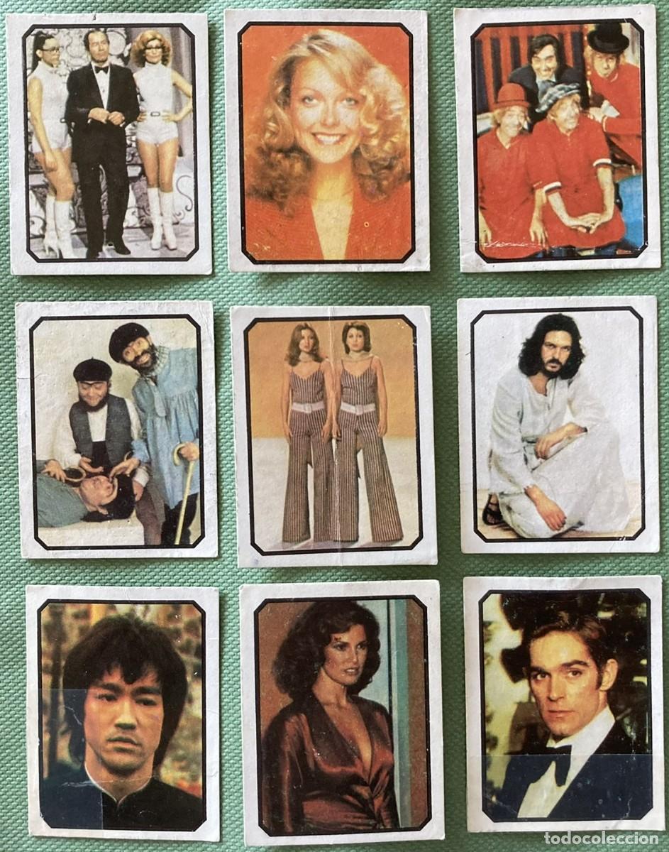 Coleccionismo cromos antiguos: FANS - ED. ROMERO (LA RAYA) - LOTE 9 CROMOS - Foto 1