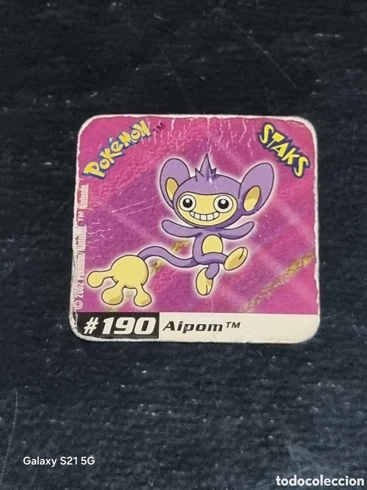 Coleccionismo cromos antiguos: 190 - STAKS POKEMON AIPOM - Foto 1