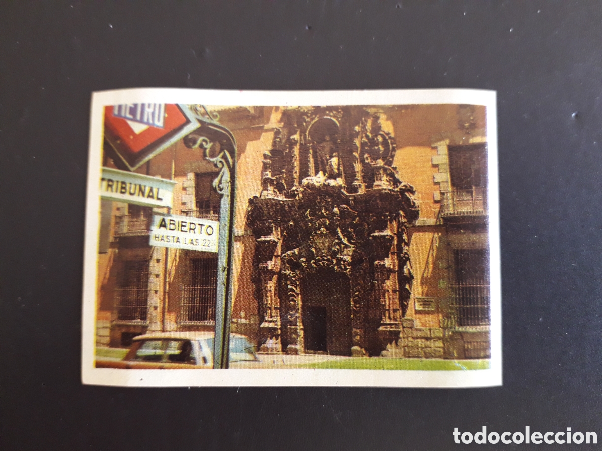 Collectionnisme Cartes &agrave; collectionner anciennes: PUERTA HOSPICIO DE MADRID PANORAMA DE LA HISTORIA II N&deg; 70.NESTL&Eacute; 1967 SIN PEGAR PEDIDO M&Iacute;NIMO 3&euro;
