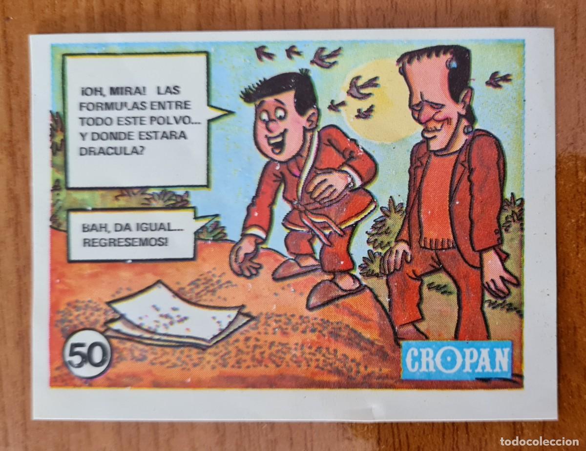 Coleccionismo Cromos antiguos: CROPAN - Riete del miedo con el sabrosito CHOCOSTEIN n&ordm; 50