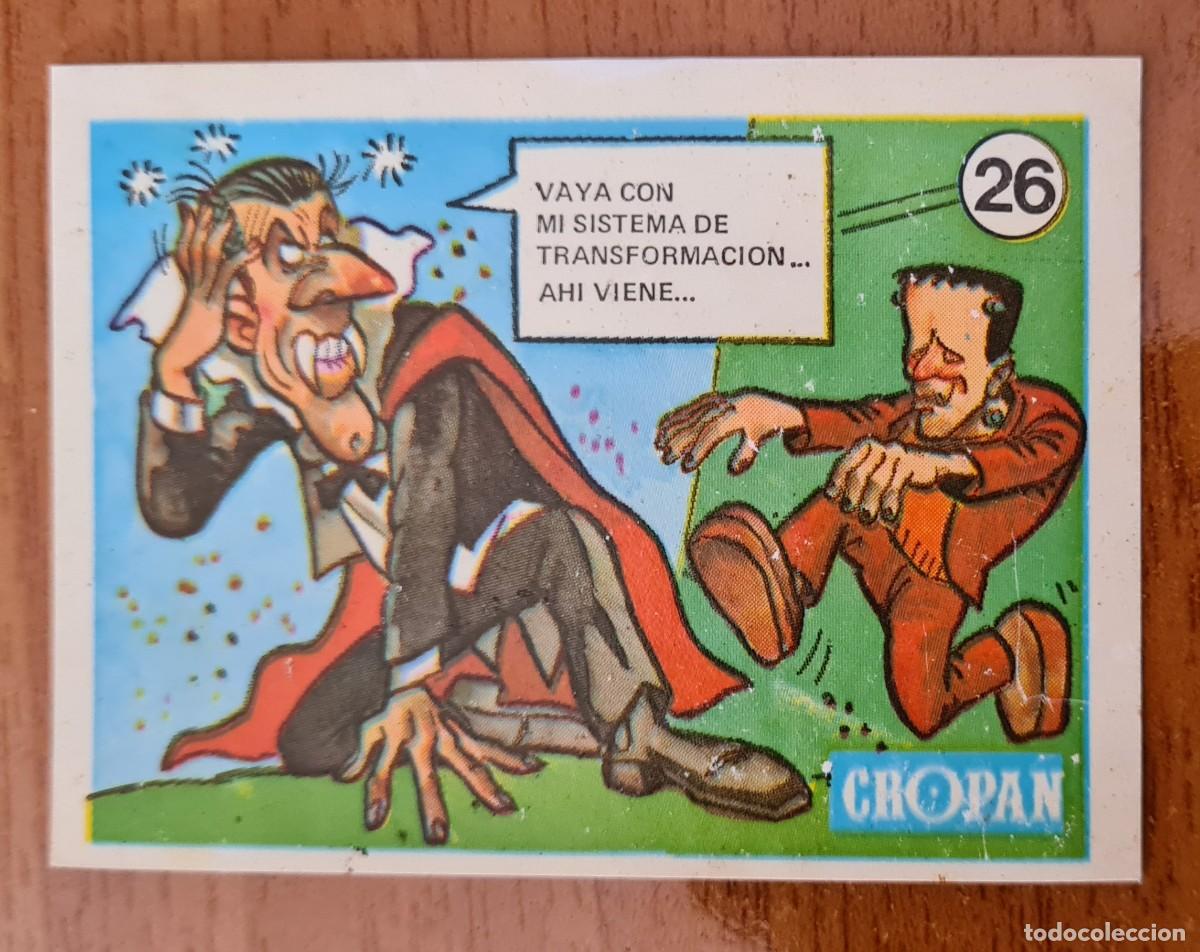 Coleccionismo Cromos antiguos: CROPAN - Riete del miedo con el sabrosito CHOCOSTEIN n&ordm; 26