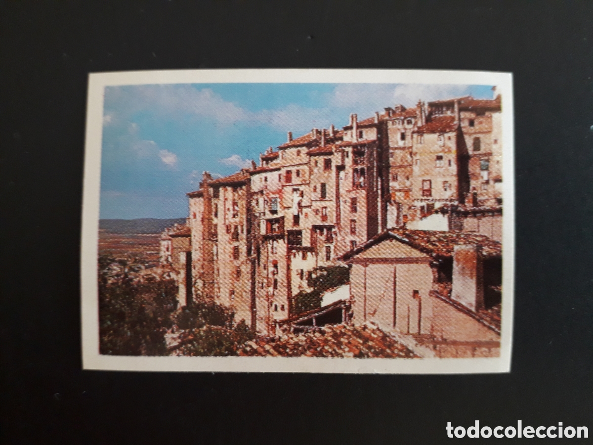 Collectionnisme Cartes &agrave; collectionner anciennes: VISTA DE CUENCA PANORAMA DE LA HISTORIA I N&deg; 76 NESTL&Eacute; 1965 SIN PEGAR PEDIDO M&Iacute;NIMO 3&euro;