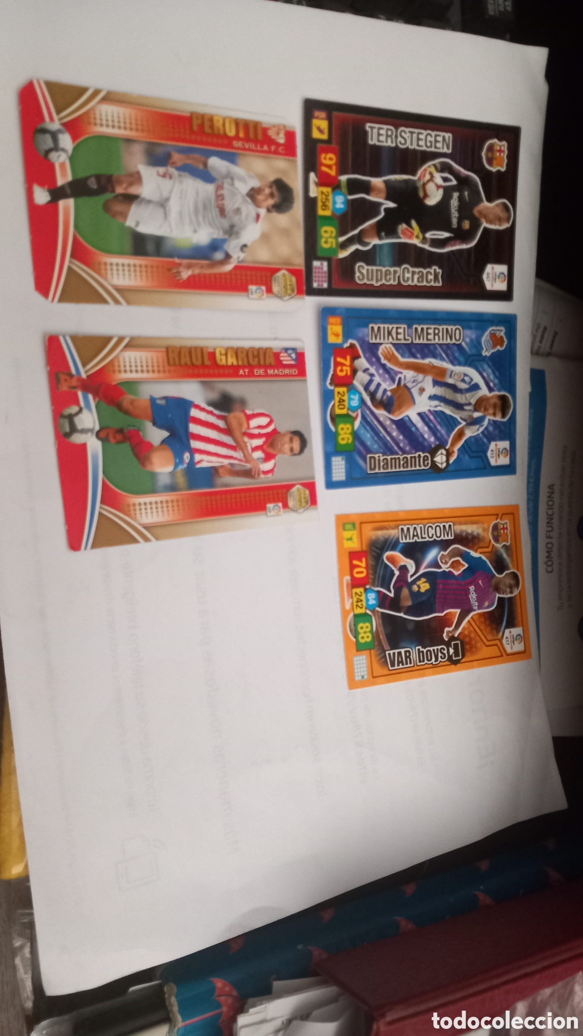 Coleccionismo cromos antiguos: Adrenalyn 2018/2019 lote - Foto 1