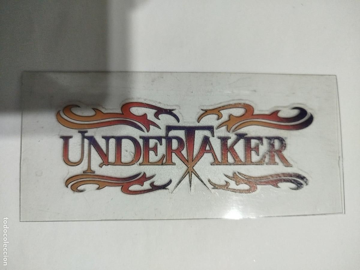 Coleccionismo cromos antiguos: WWE TATTOOS UNDERTAKER (TOPPS 2008, usado) - Foto 1