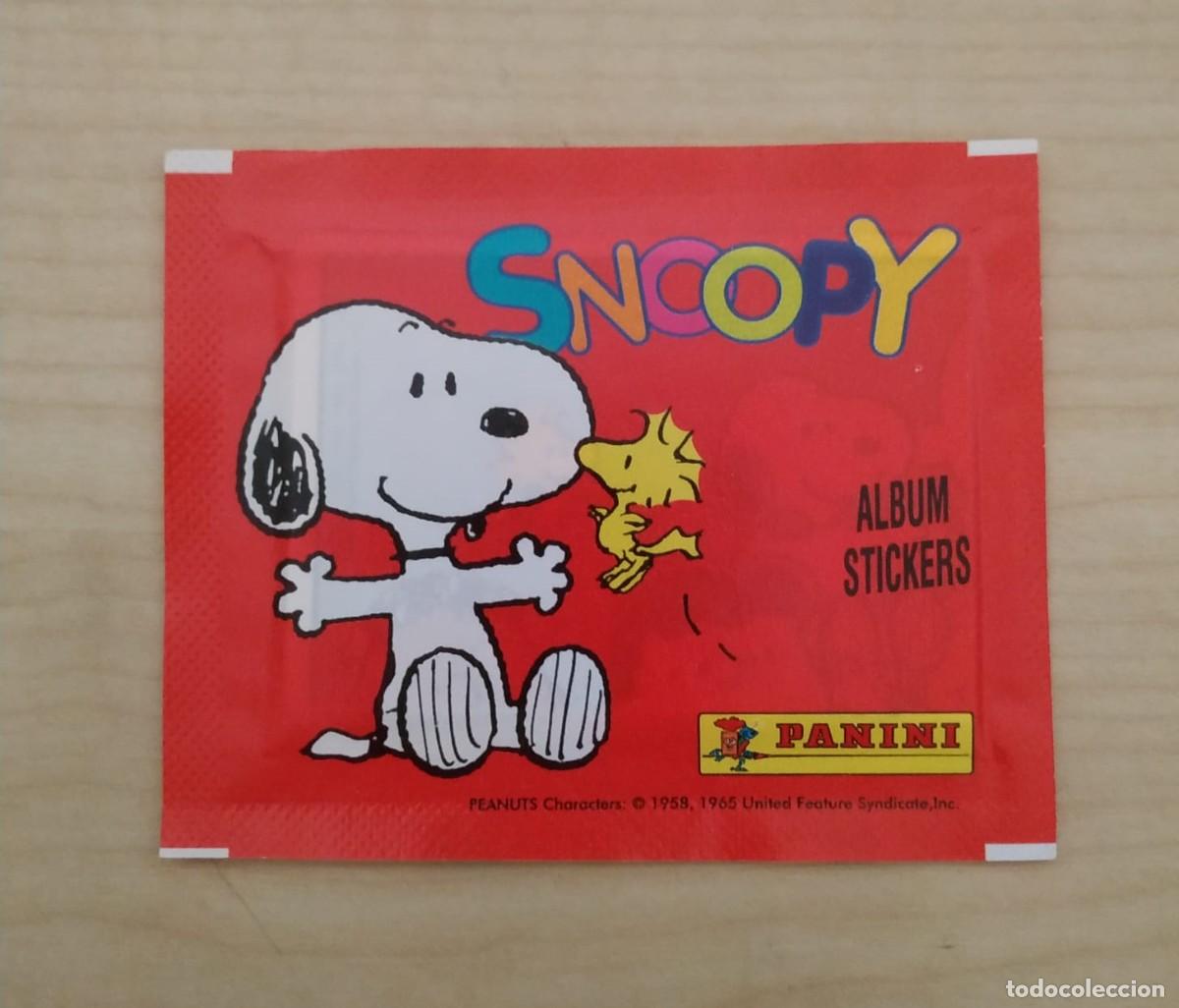Coleccionismo cromos antiguos: PANINI - SNOOPY - 1995 - SOBRE SIN ABRIR - Foto 1