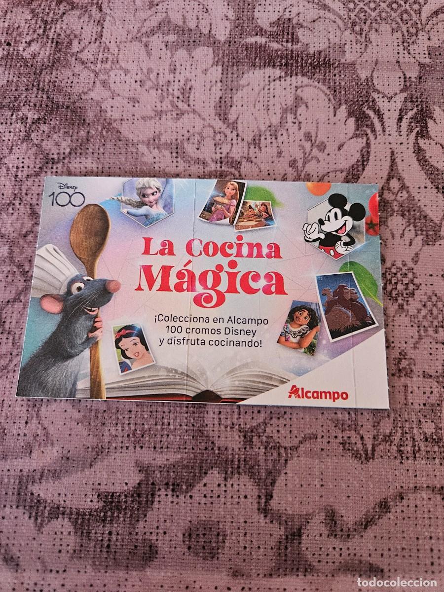 Coleccionismo Cromos antiguos: Colecci&oacute;n La Cocina M&aacute;gica Disney, Obsequio de Alcampo- Nuevo Sin Abrir.