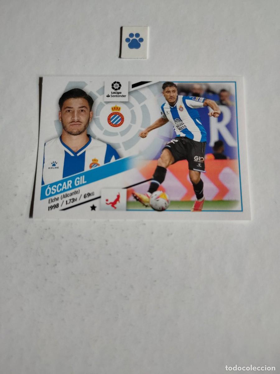 Coleccionismo cromos antiguos: Liga este Espanyol 5 OSCAR GIL 2022-23 22 23