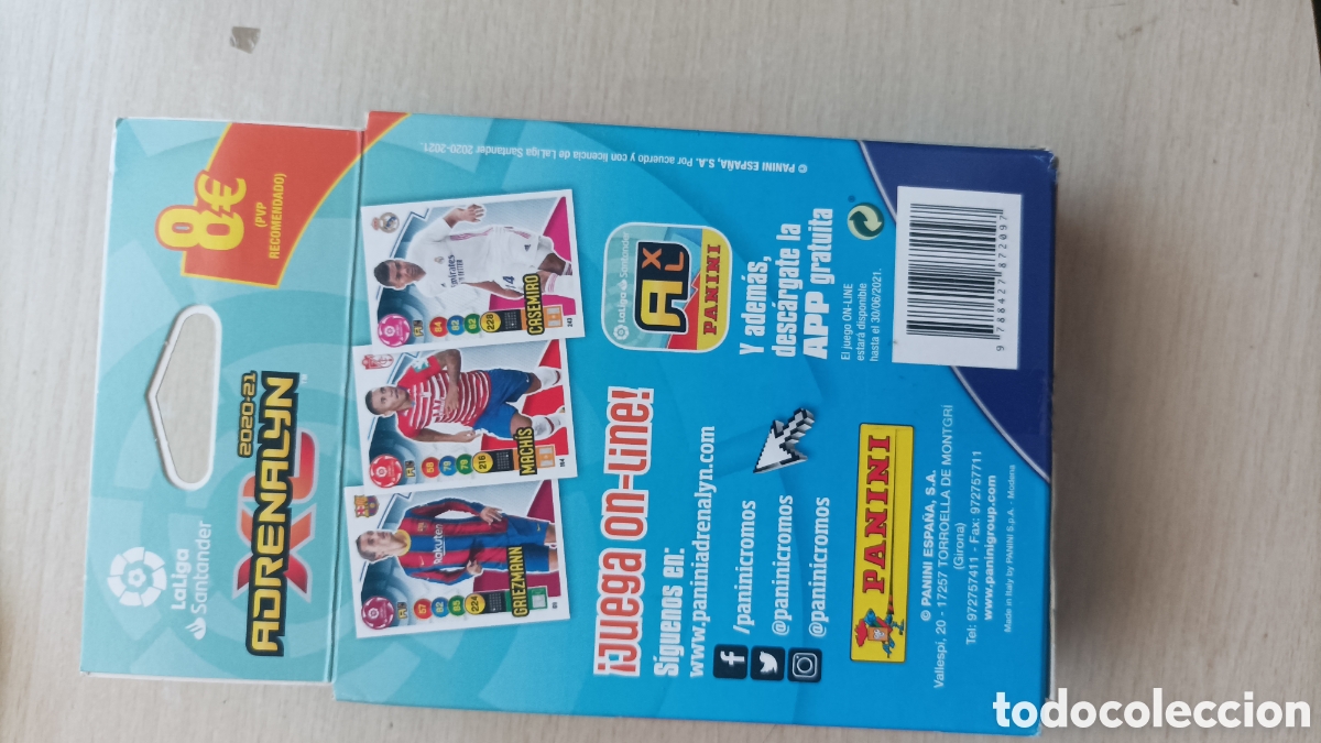 Coleccionismo cromos antiguos: Cromos Adrenalyn 20/21 - Foto 3