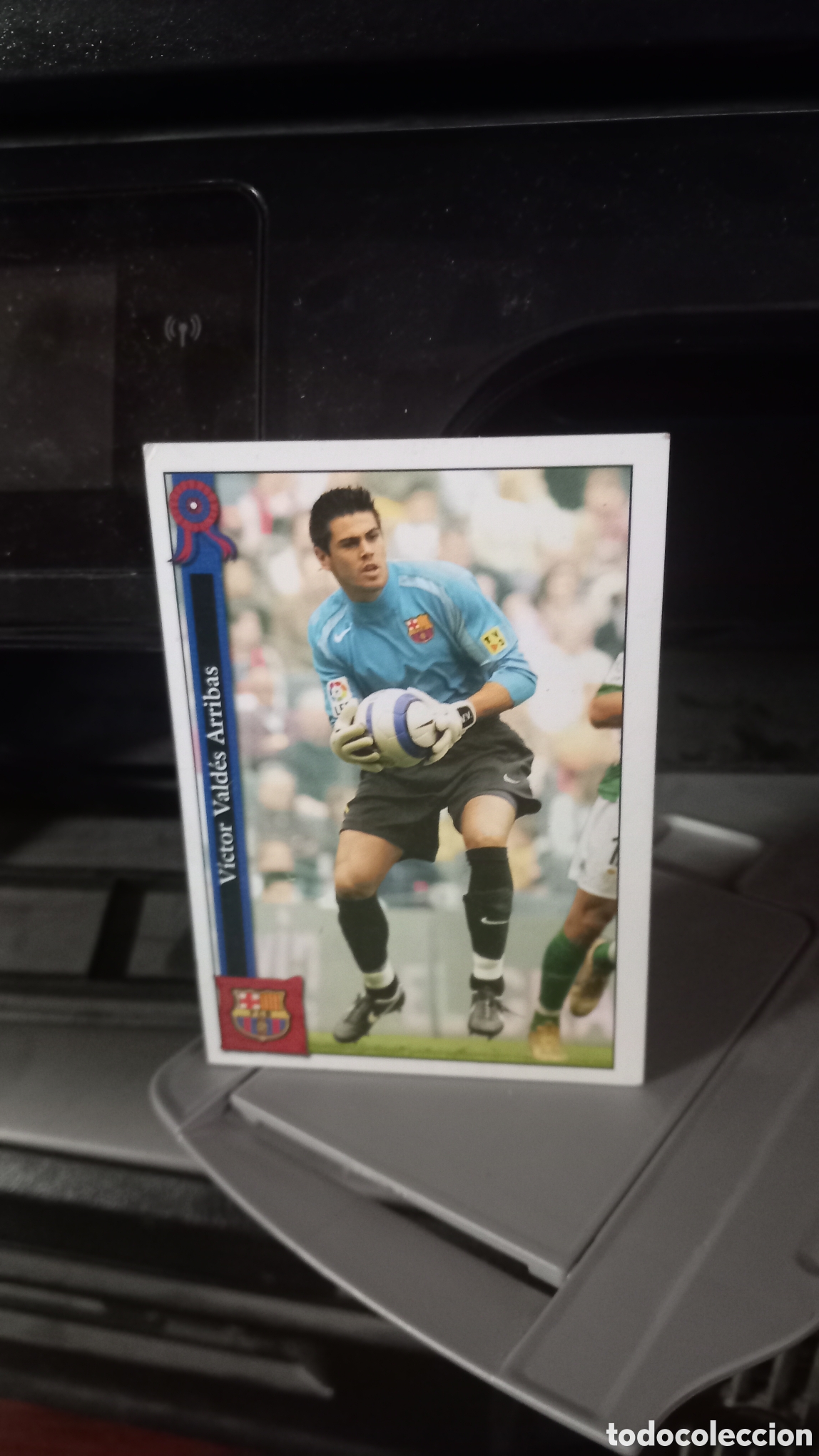 Coleccionismo cromos antiguos: Victor Valdes 2005/2006 - Foto 1