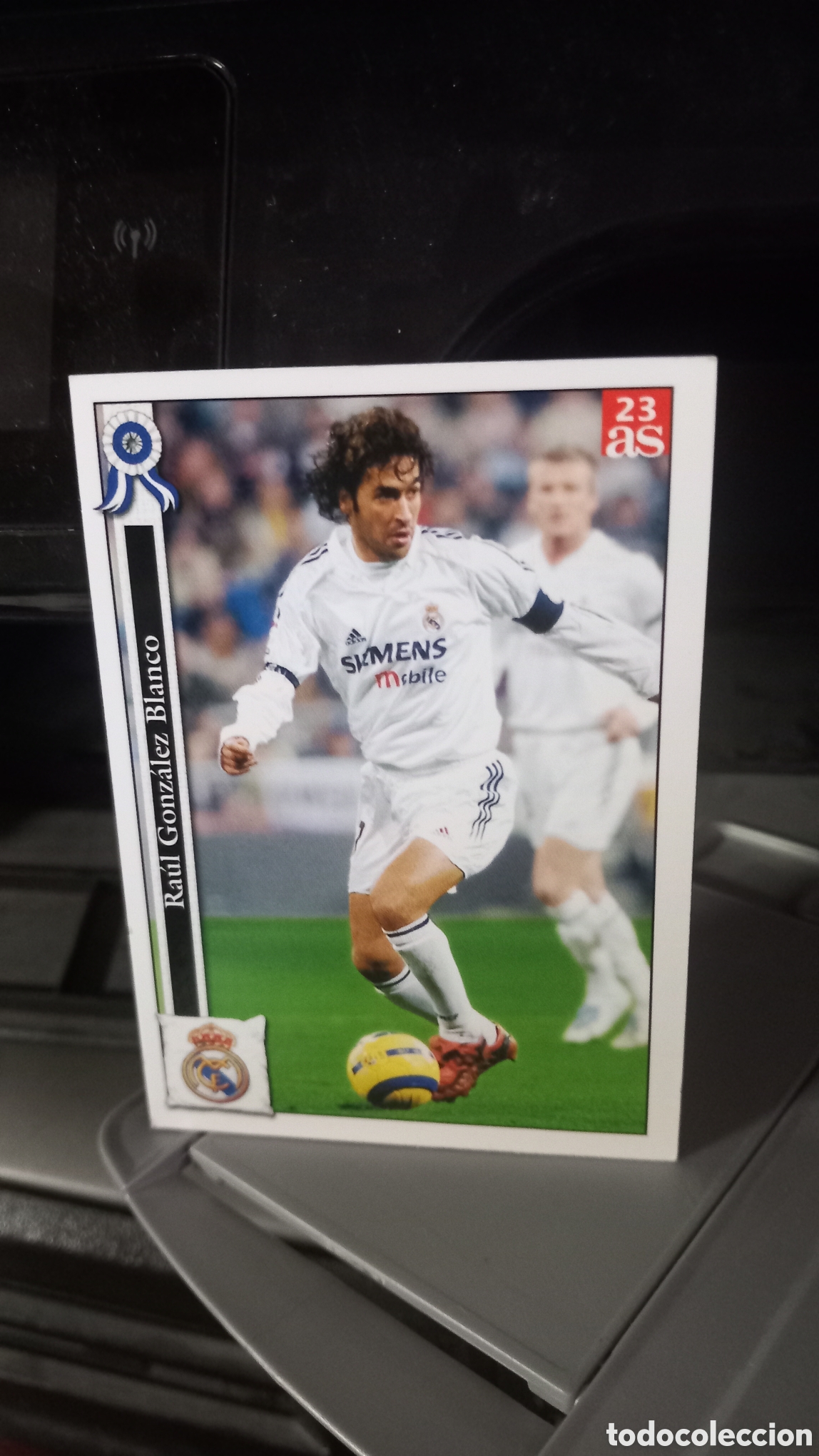 Coleccionismo cromos antiguos: Raul Gonzalez 2005/2006 - Foto 1