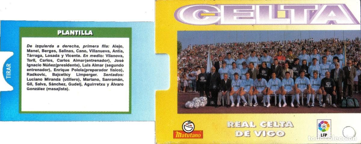 Coleccionismo cromos antiguos: 1994-95. Cracks da Liga. Matutano - Foto 4