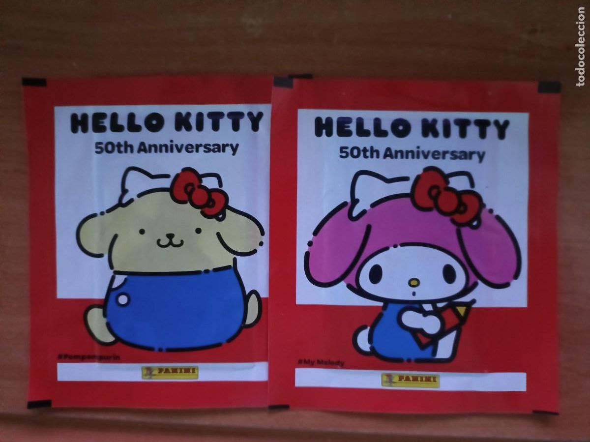 Coleccionismo cromos antiguos: hello kitty, sobre sin abrir - Foto 1