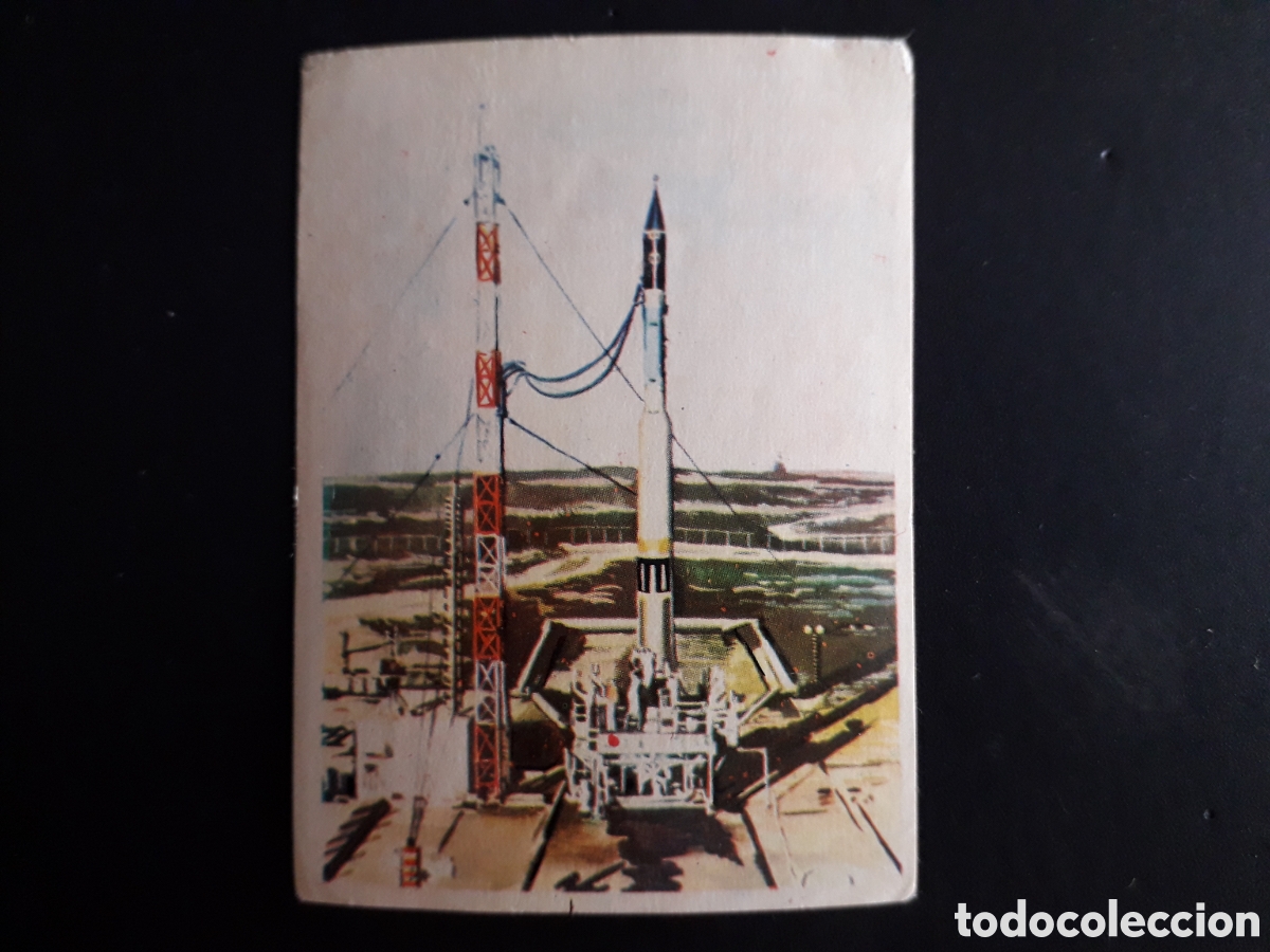 Collectionnisme Cartes &agrave; collectionner anciennes: COHETES ESPACIALES CONOCIMIENTOS UNIVERSALES N&deg; 2 BIMBO 1963 SIN PEGAR PEDIDO M&Iacute;NIMO 3&euro;