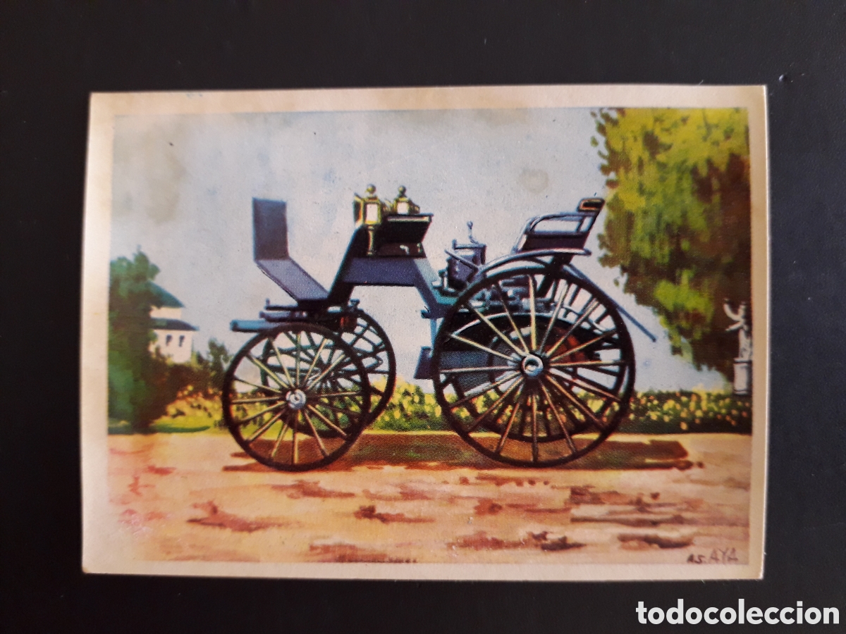 Sammeln alte Sammelbilder: COCHE DE DAIMIER, CONOCIMIENTOS UNIVERSALES N&deg; 34 BIMBO 1963 SIN PEGAR PEDIDO M&Iacute;NIMO 3&euro;