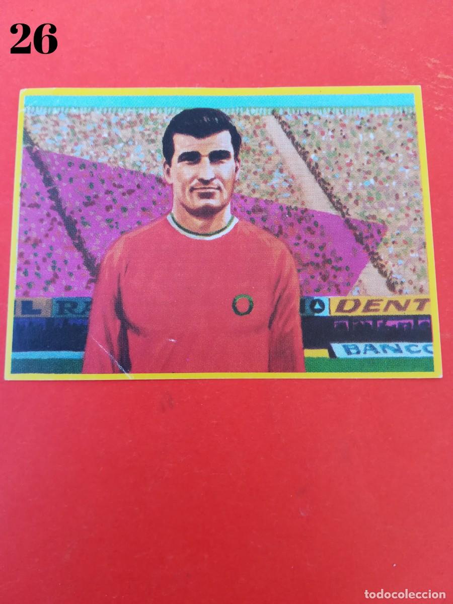 Coleccionismo Cromos antiguos: Cromo n.26 f&uacute;tbol en accion - danone - sin pegar