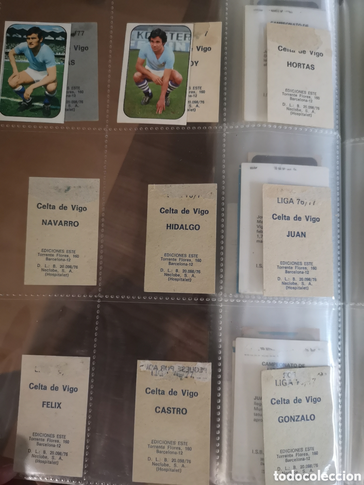 Coleccionismo cromos antiguos: 1976-77. Cromos Este Celta Vigo COMPLETA - Foto 21