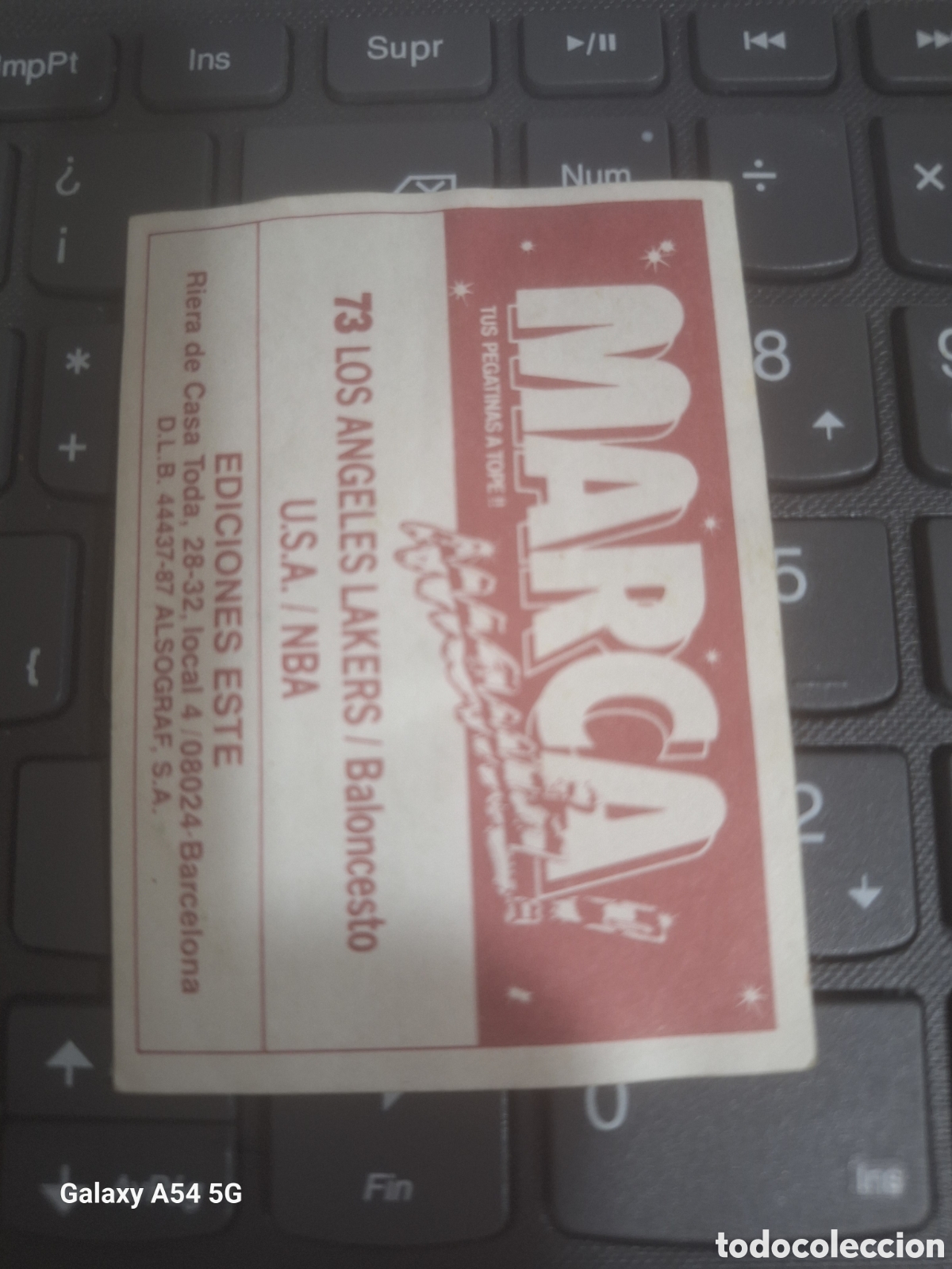 Coleccionismo cromos antiguos: Cromo MARCA MANIA N&deg; 73 Ediciones Este 1987 - Foto 2