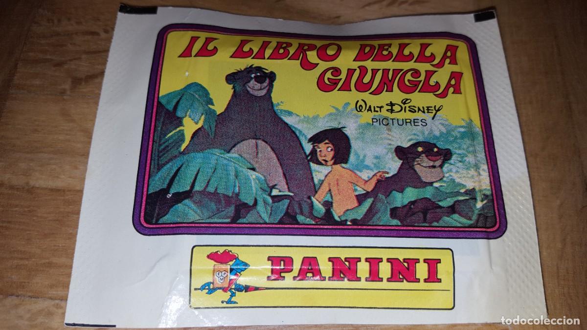 Coleccionismo Cromos antiguos: SOBRE CON CROMOS IL LIBRO DELLA GIUNGLA - EL LIBRO DE LA SELVA-