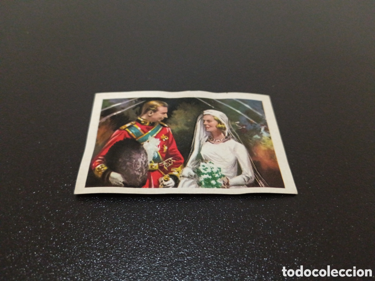 Coleccionismo cromos antiguos: 1964 ALEJANDRA DE KENT Y AGNUS OGILVY N&deg; 31 ALBUM 3 A&Ntilde;OS DE VIDA MUNDIAL CHOCOLATES SIMON DESPEGADO