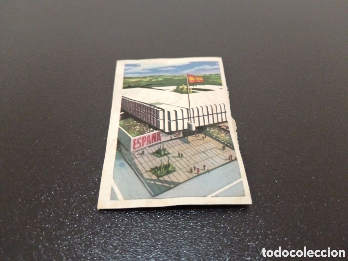 Coleccionismo cromos antiguos: 1964 PABELL&Oacute;N ESPA&Ntilde;OL EN LA FERIA DE NUEVA YORK N&deg; 64 ALBUM 3 A&Ntilde;OS DE VIDA MUNDIAL CHOCOLATES SIMON