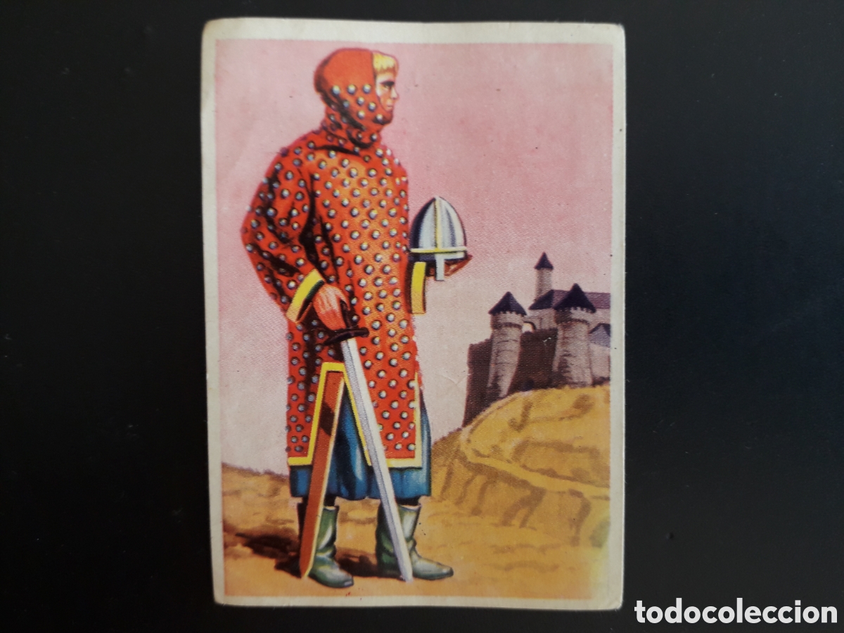 Coleccionismo cromos antiguos: GUERRERO INGL&Eacute;S, TRAJES, CONOCIMIENTOS UNIVERSALES N&deg; 118 BIMBO 1963 SIN PEGAR PEDIDO M&Iacute;NIMO 3&euro;