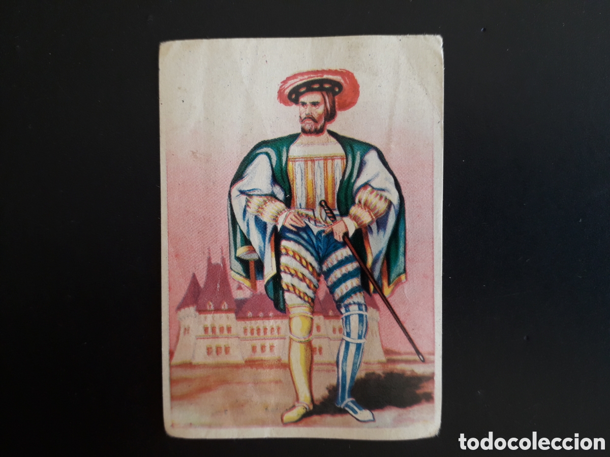 Coleccionismo cromos antiguos: PR&Iacute;NCIPE FRANC&Eacute;S, TRAJES, CONOCIMIENTOS UNIVERSALES N&deg; 123 BIMBO 1963 SIN PEGAR PEDIDO M&Iacute;NIMO 3&euro;