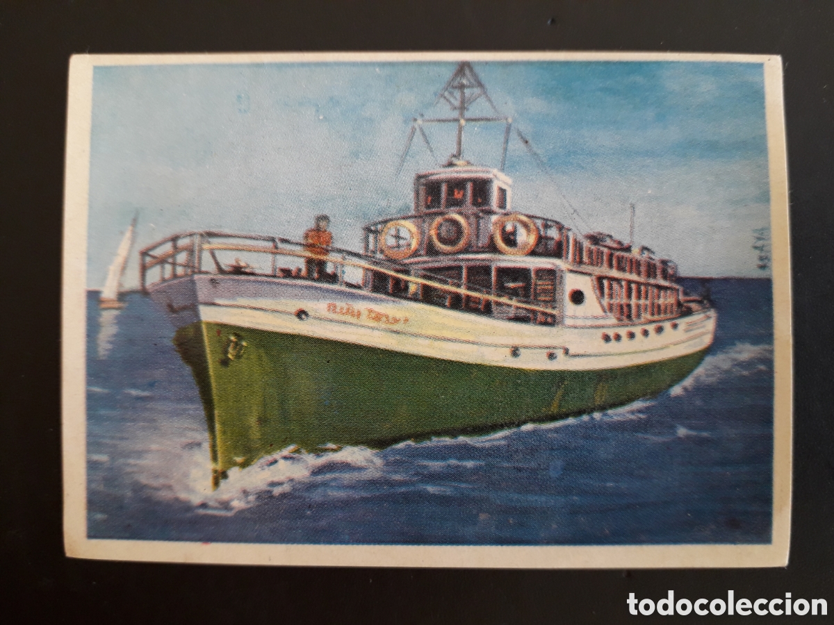 Collectionnisme Cartes &agrave; collectionner anciennes: YATE, BARCOS, CONOCIMIENTOS UNIVERSALES N&deg; 160 BIMBO 1963 SIN PEGAR PEDIDO M&Iacute;NIMO 3&euro;