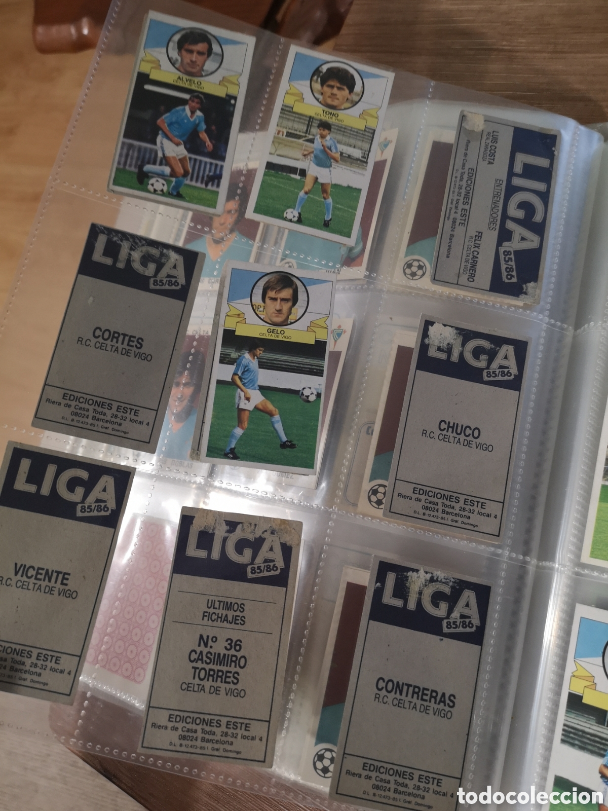 Coleccionismo cromos antiguos: 1985-86. Cromos Este Celta Vigo - Foto 23
