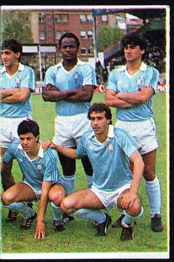 Coleccionismo cromos antiguos: 1985-86. Cromos Cano Celta Vigo - Foto 2