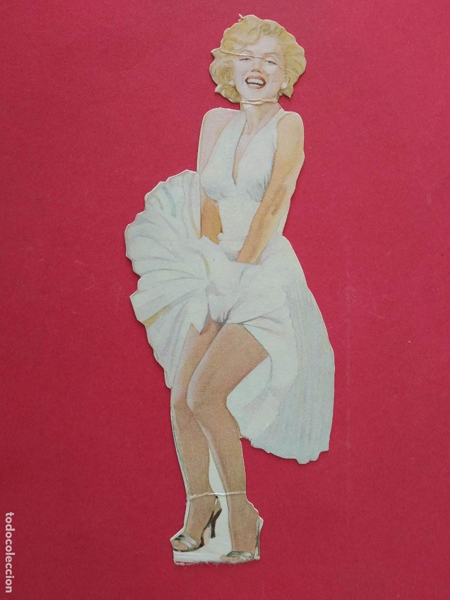 Coleccionismo cromos antiguos: CROMO TROQUELADO MARILYN MONROE - Foto 1