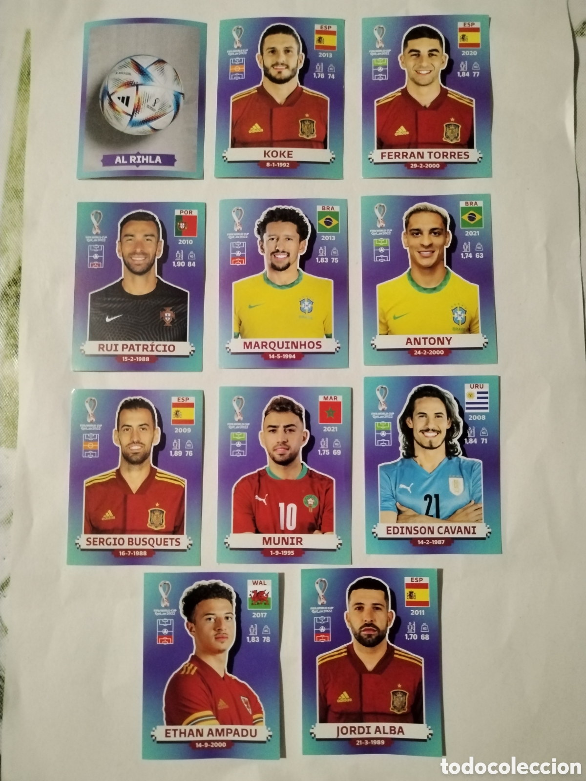 Coleccionismo cromos antiguos: Cromo panini fifa world cup Qatar 2022 Ferran Torres Espa&ntilde;a Spain