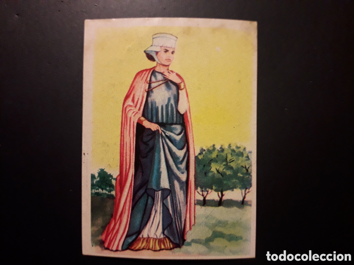 Coleccionismo cromos antiguos: DAMA SIGLO XII, TRAJES, CONOCIMIENTOS UNIVERSALES N&deg; 119 BIMBO 1963 SIN PEGAR PEDIDO M&Iacute;NIMO 3&euro;
