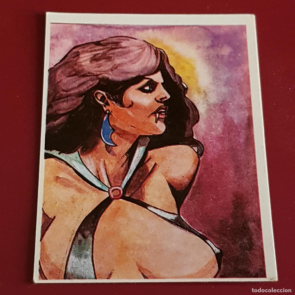 Coleccionismo Cromos antiguos: MONSTRUOS Y LEYENDAS DE OTROS TIEMPOS REGRESO AL TERROR - VAMPIRELLA 2 - NUNCA PEGADO