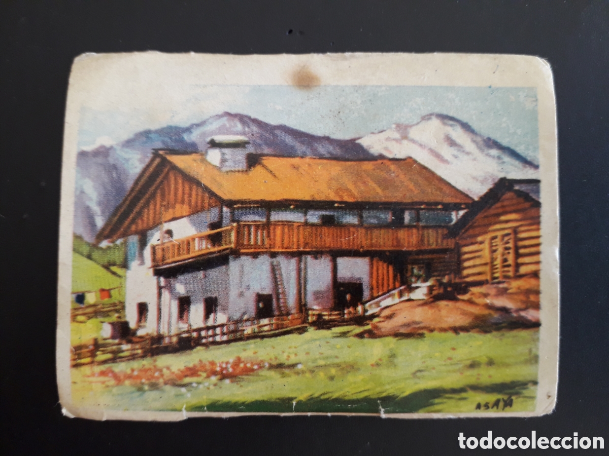 Coleccionismo cromos antiguos: LA VIVIENDA, CONOCIMIENTOS UNIVERSALES N&deg; 234 BIMBO 1963 SIN PEGAR, DEFECTUOSO PEDIDO M&Iacute;NIMO 3&euro;