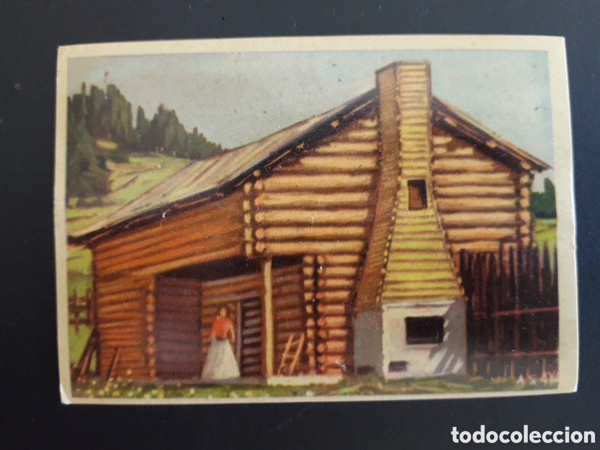 Coleccionismo cromos antiguos: LA VIVIENDA, CONOCIMIENTOS UNIVERSALES N&deg; 228 BIMBO 1963 SIN PEGAR PEDIDO M&Iacute;NIMO 3&euro;