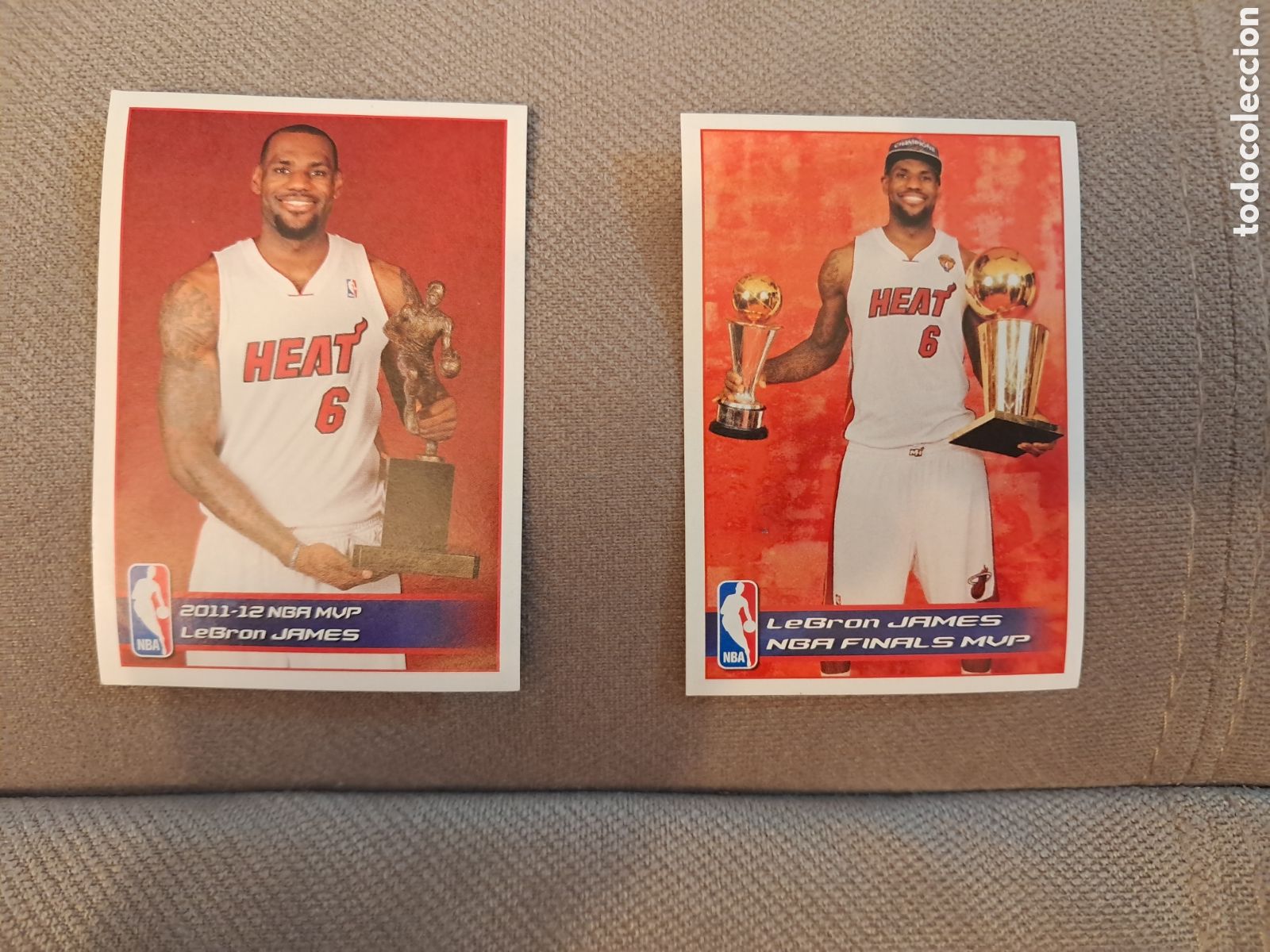 Coleccionismo cromos antiguos: Cromos NBA Lebron James 2011-12 - Foto 1