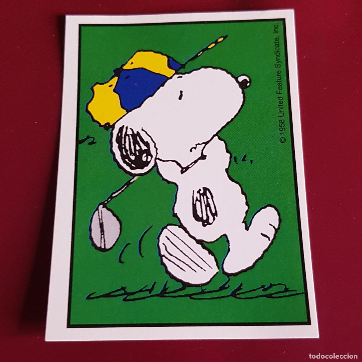 Coleccionismo cromos antiguos: PANINI - SNOOPY 1995 - 95 - 48 - NUNCA PEGADO - Foto 1