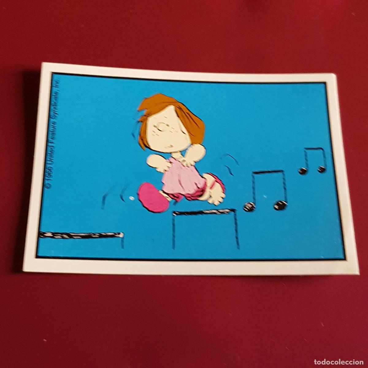 Coleccionismo cromos antiguos: PANINI - SNOOPY 1995 - 95 - 85 - NUNCA PEGADO - Foto 1