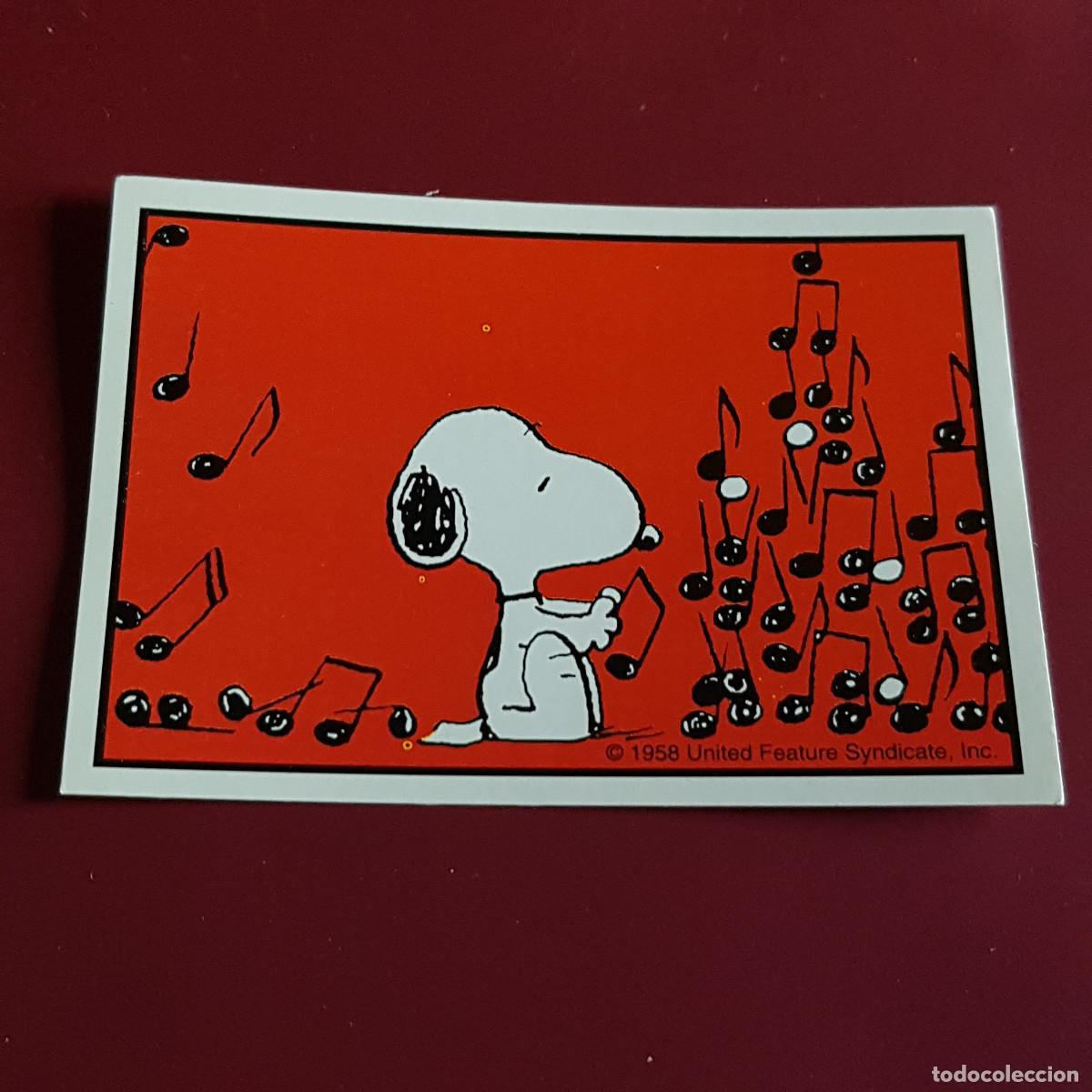 Coleccionismo cromos antiguos: PANINI - SNOOPY 1995 - 95 - 87 - NUNCA PEGADO - Foto 1