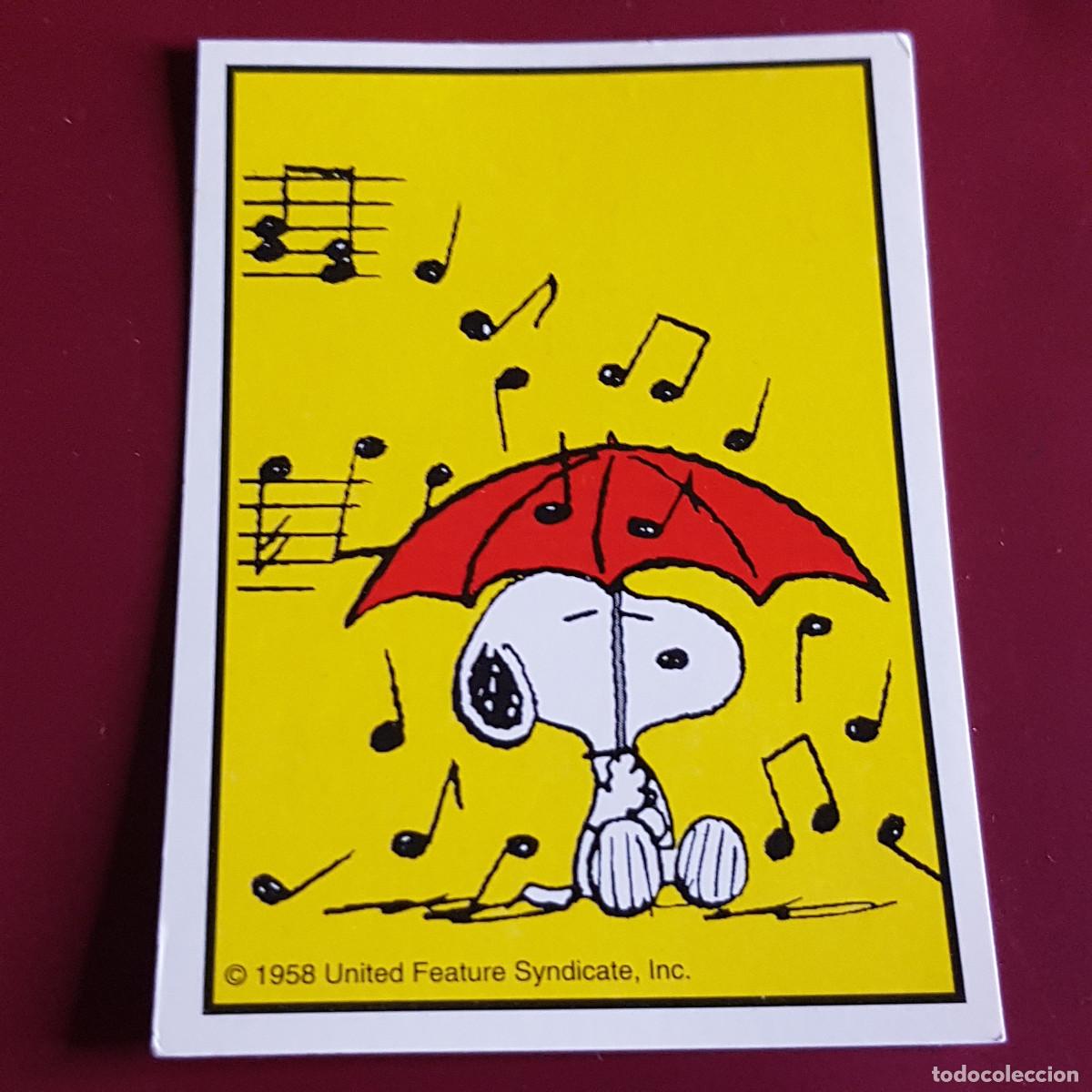 Coleccionismo cromos antiguos: PANINI - SNOOPY 1995 - 95 - 90 - NUNCA PEGADO - Foto 1