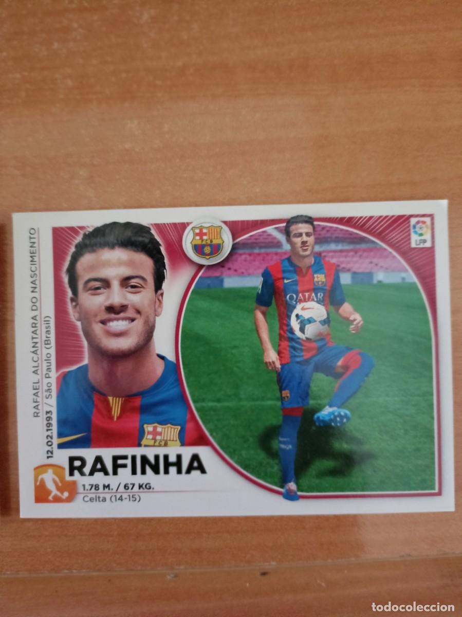 Coleccionismo cromos antiguos: rafinha, liga 14 15. - Foto 1