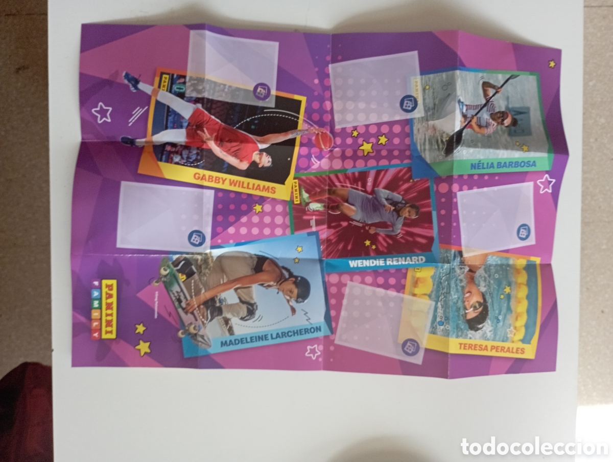 Coleccionismo cromos antiguos: Cromos y poster Panini Olimpiadas - Foto 4