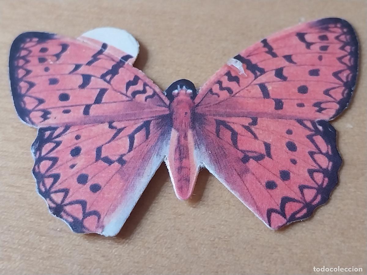 Coleccionismo Cromos antiguos: PANRICO MARIPOSAS ARGINIA NIOBE N&ordm; 10 CROMO SIN PEGAR NUNCA PREMIO PASTELITOS A&Ntilde;OS 70