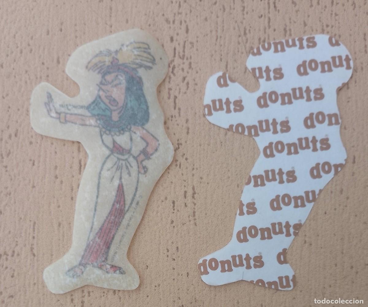 Coleccionismo cromos antiguos: Cromo Donuts Cleopatra, Asterix y Ob&eacute;lix - Foto 2