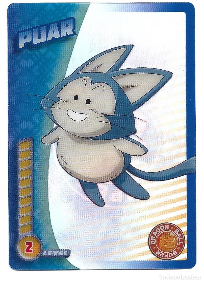 Coleccionismo cromos antiguos: CROMO DE CASA PANINI DE PL&Aacute;STICO DE SUPER DRAGON BALL N&ordm; 059 PUAR - Foto 1